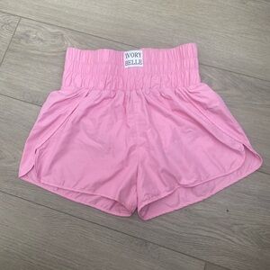 Ivory Belle workout shorts